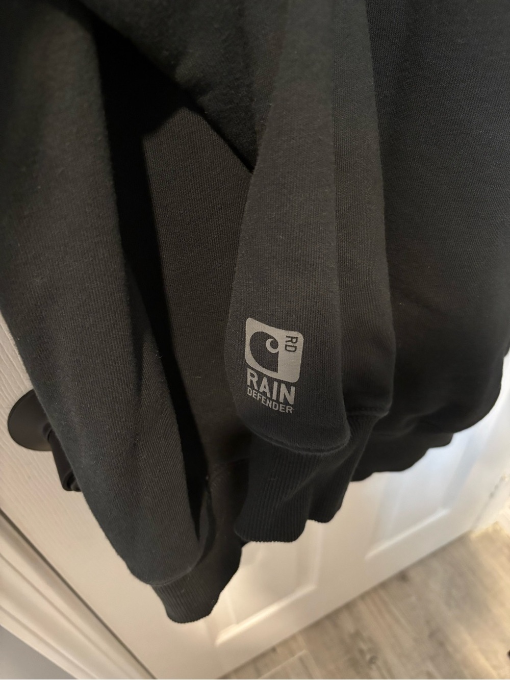 Carhartt Men's Rain Defender Heavyweight Pullover Hoodie Size Medium - Picture 4 of 8